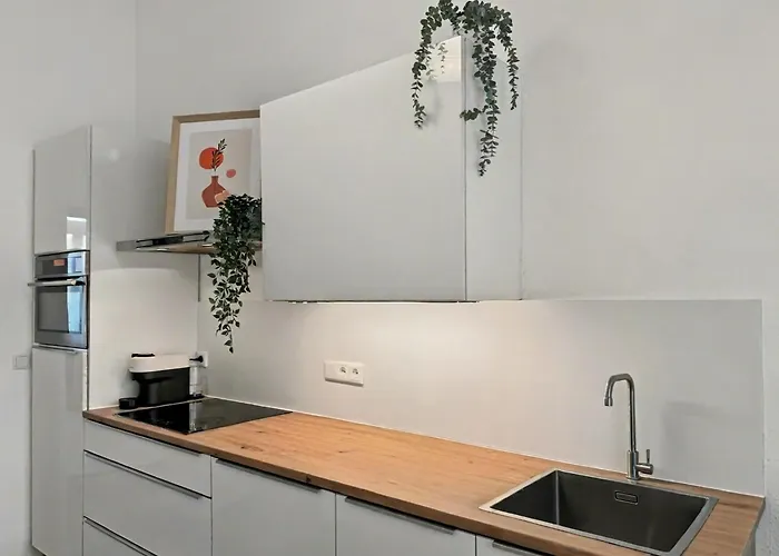 Stuck-denkmal-apartment Zentral In Mit Hohen Decken 克雷费尔德